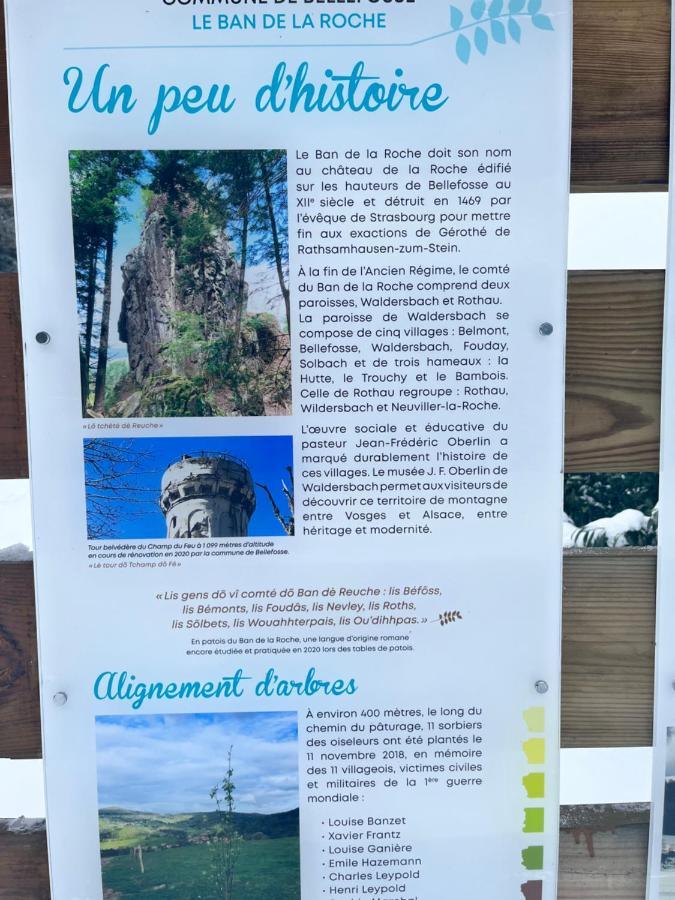 Maison Independante De Montagne En Alsace Bellefosse المظهر الخارجي الصورة