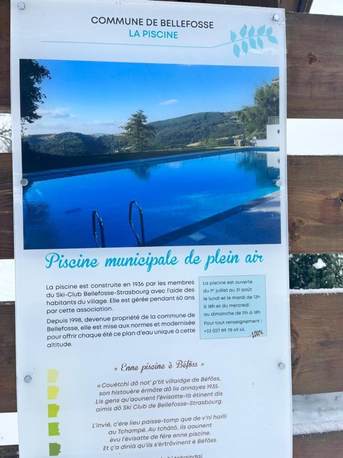 Maison Independante De Montagne En Alsace Bellefosse المظهر الخارجي الصورة