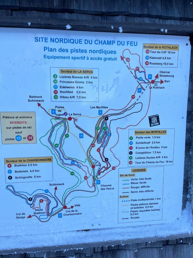 Maison Independante De Montagne En Alsace Bellefosse المظهر الخارجي الصورة